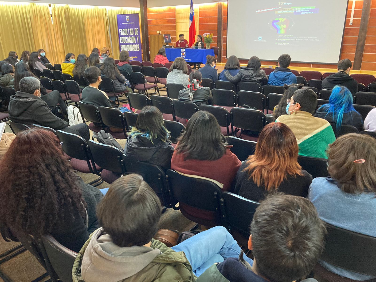 Facultad de Educación y Humanidades conmemora el Día Internacional contra la Homo/Lesbo/Bi/Transfobia