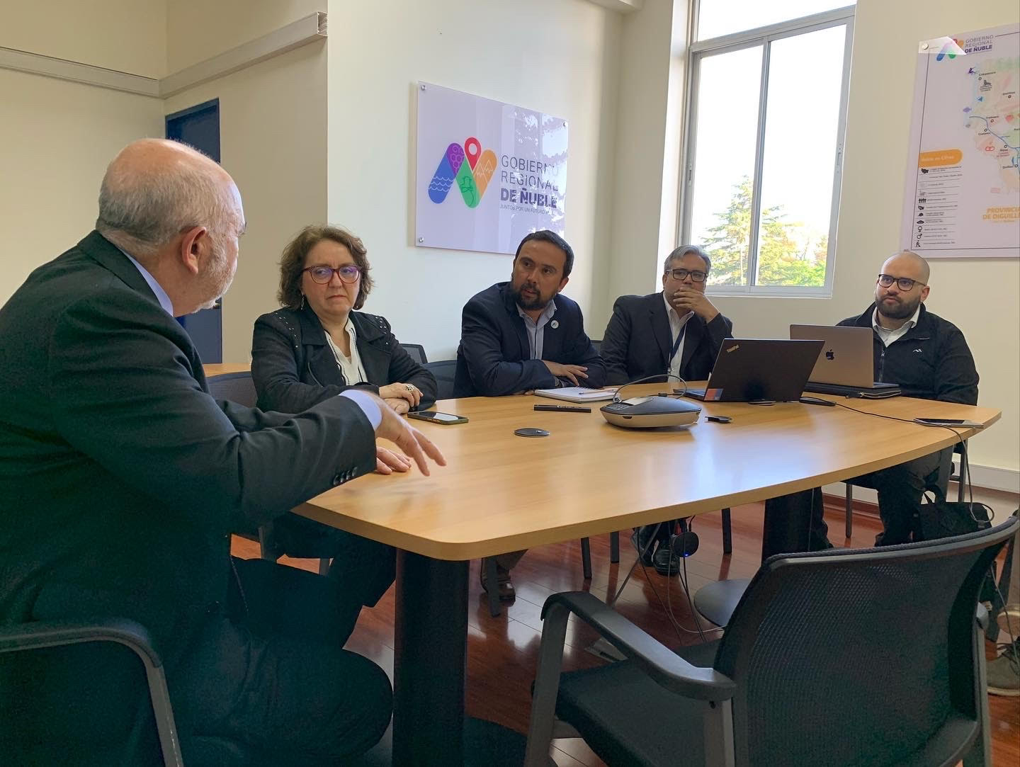 Rector y Decana de la Facultad de Educación y Humanidades de la Universidad del Bío-Bío presentan a Gobernador Regional proyecto de “Observatorio Educacional”