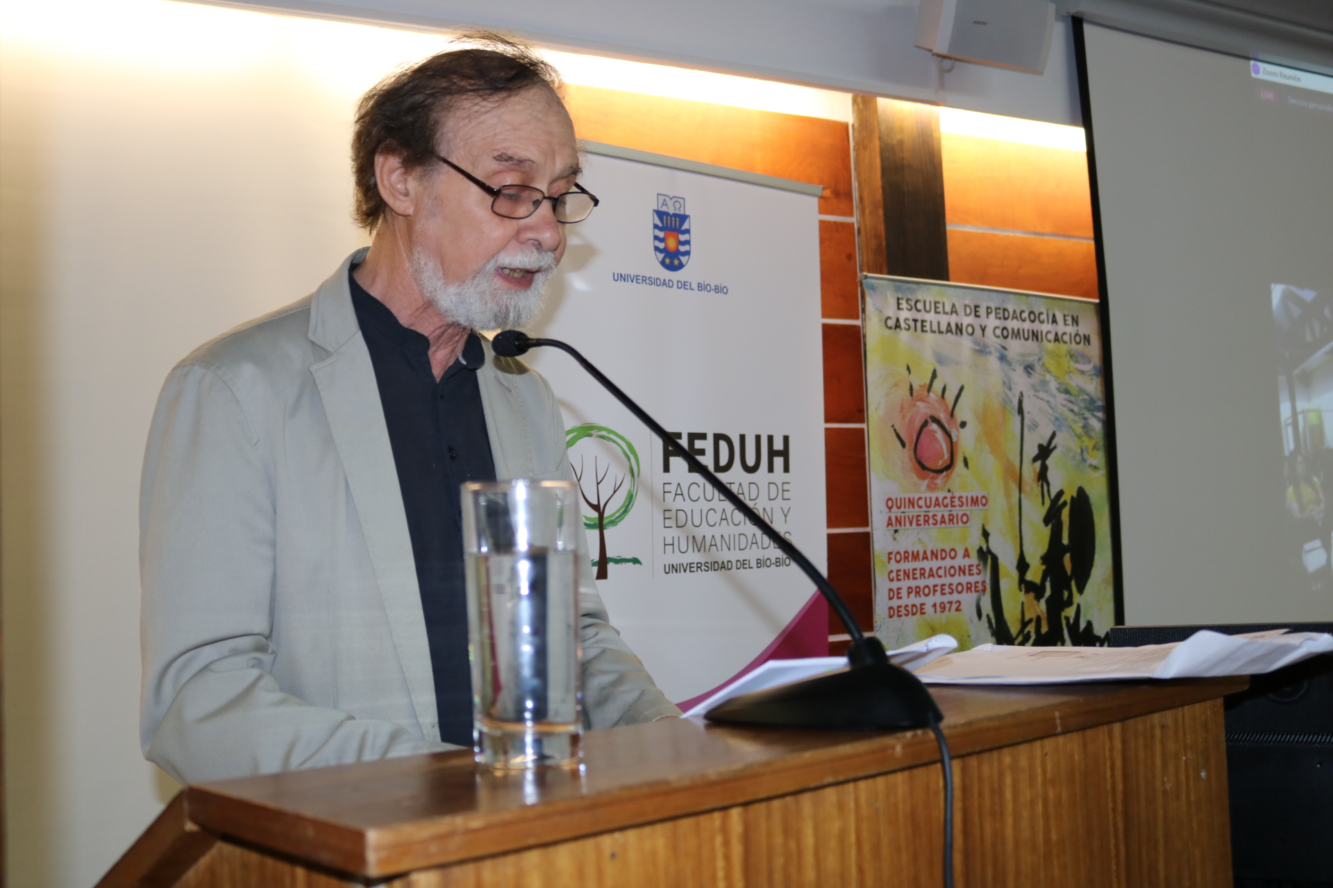XX Coloquio de Humanidades UBB se realizó en homenaje al Profesor Juan Gabriel Araya Grandón
