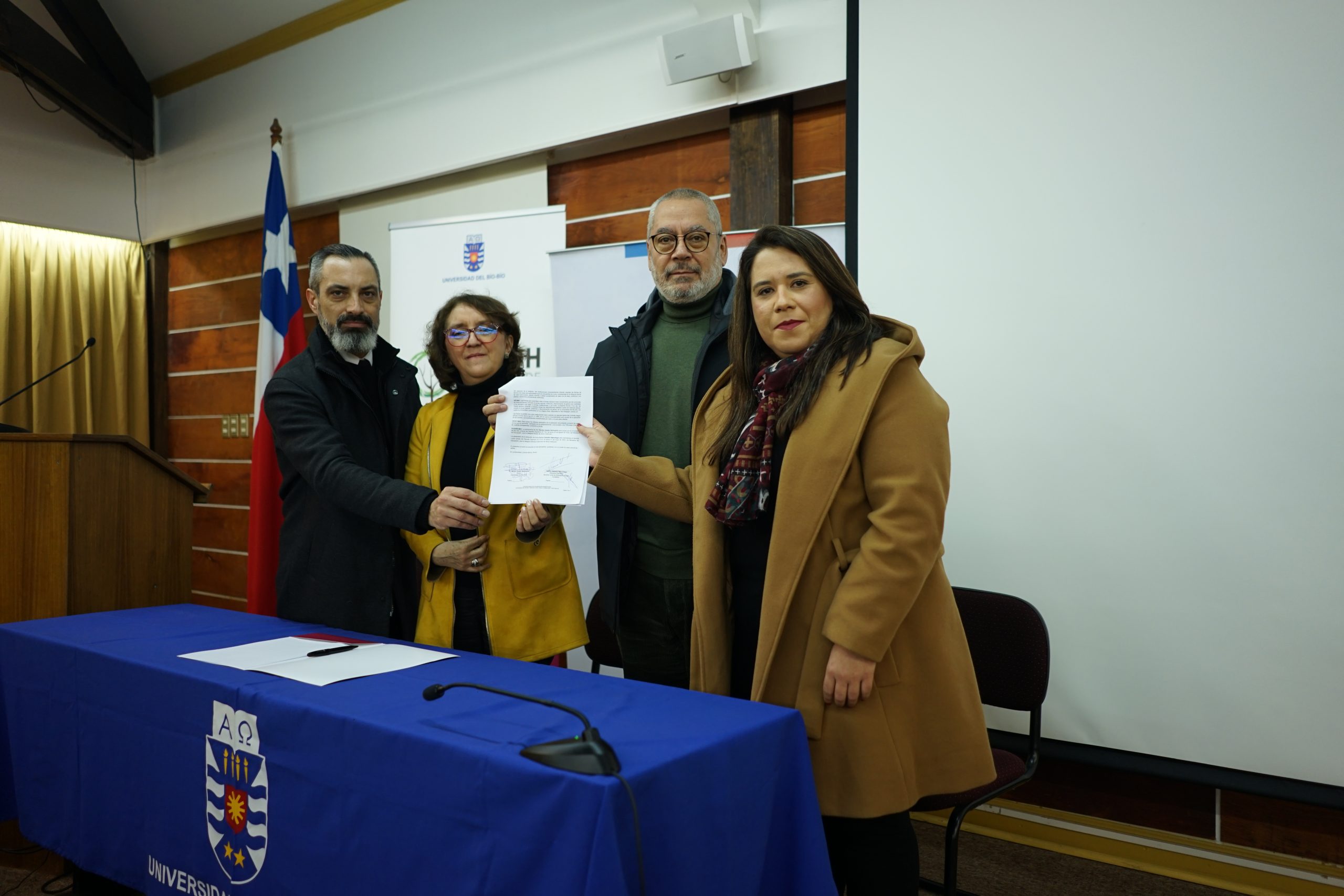 Universidad del Bío-Bío establece convenio de colaboración con Servicio Local de Educación Punilla Cordillera