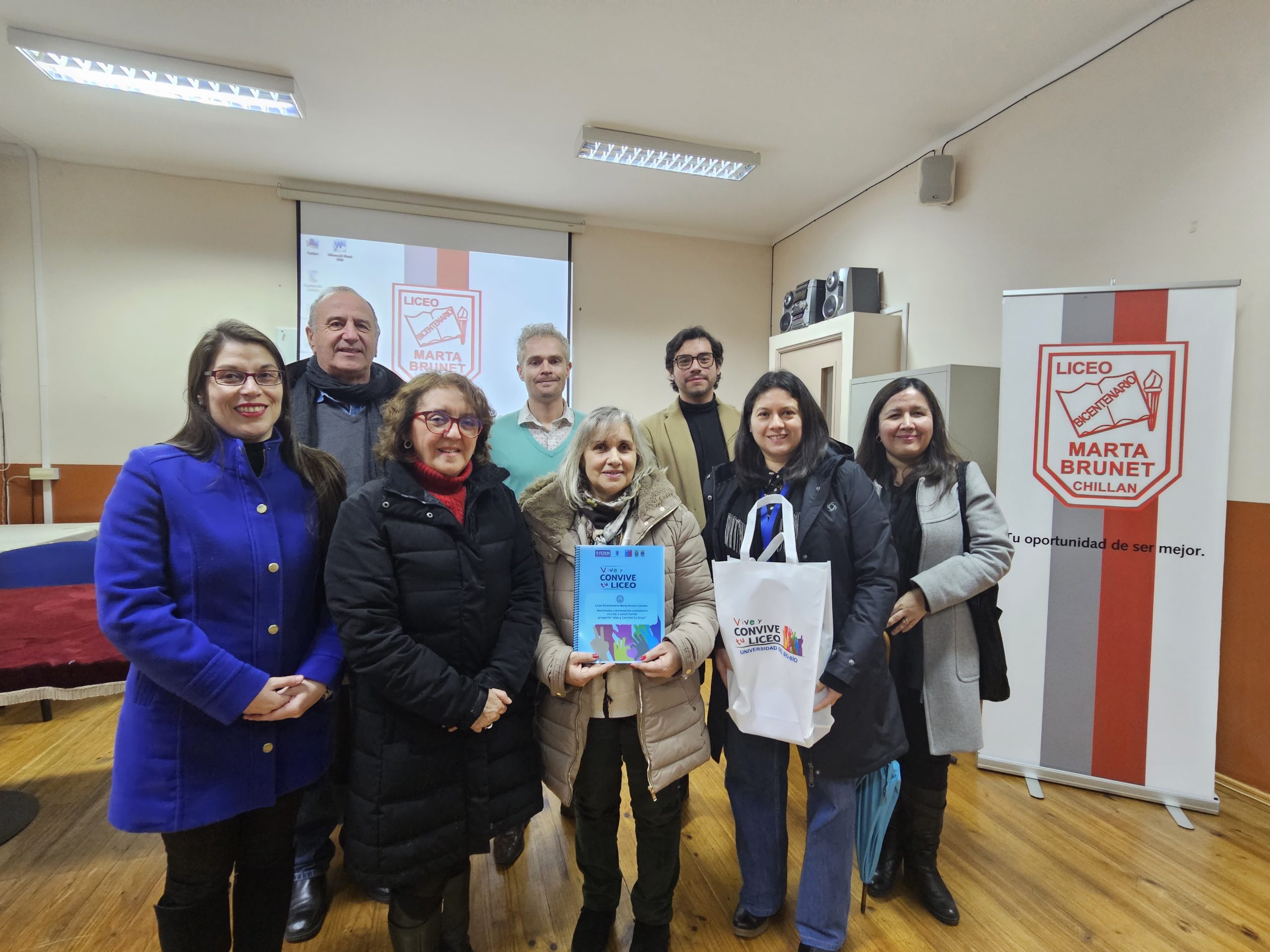 Entregan resultados de intervenciones en el marco del Programa “Vive y Convive tu Liceo”