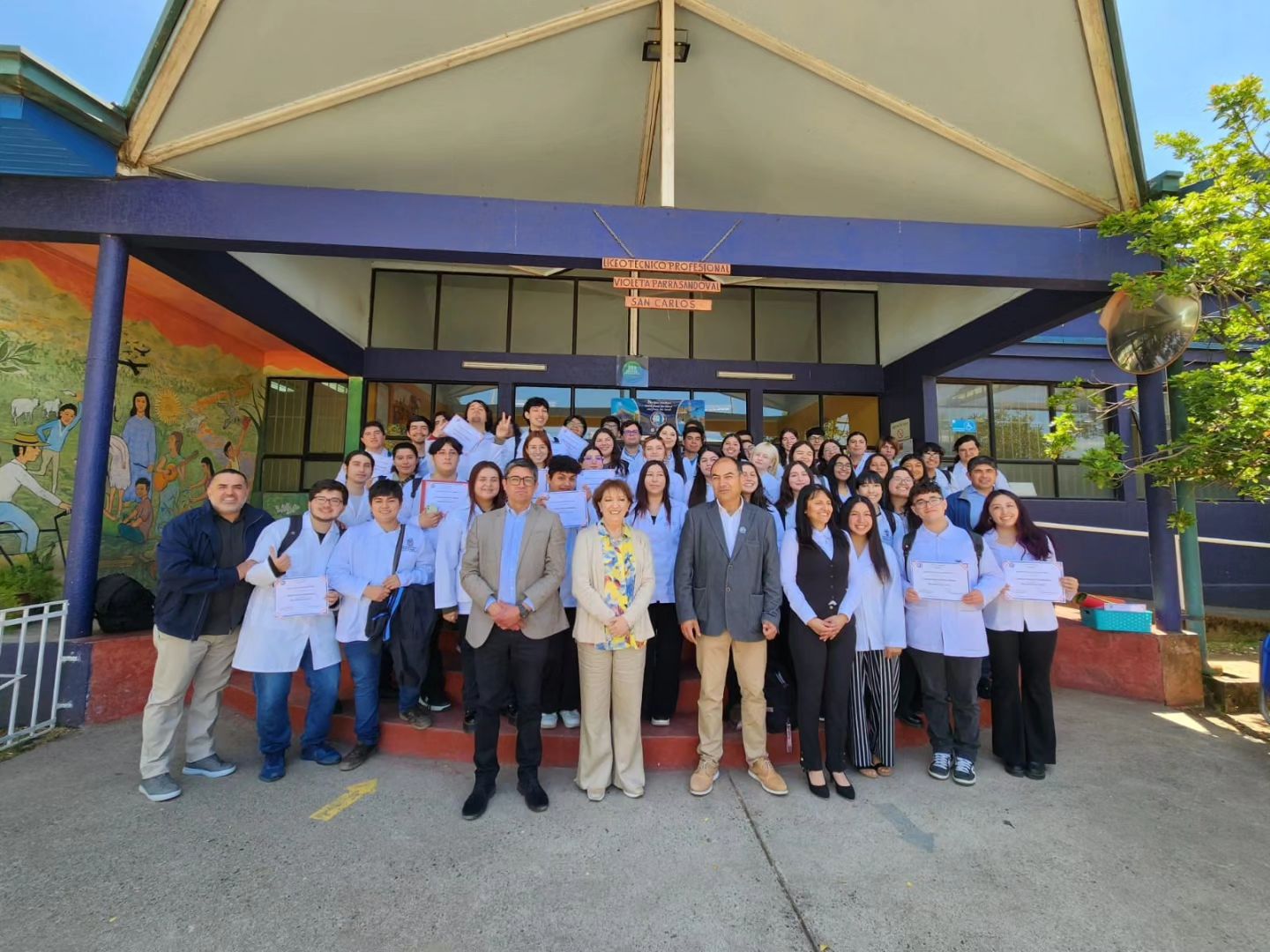 Profesoras/es en formación realizan microclases en liceos de San Carlos y San Ignacio