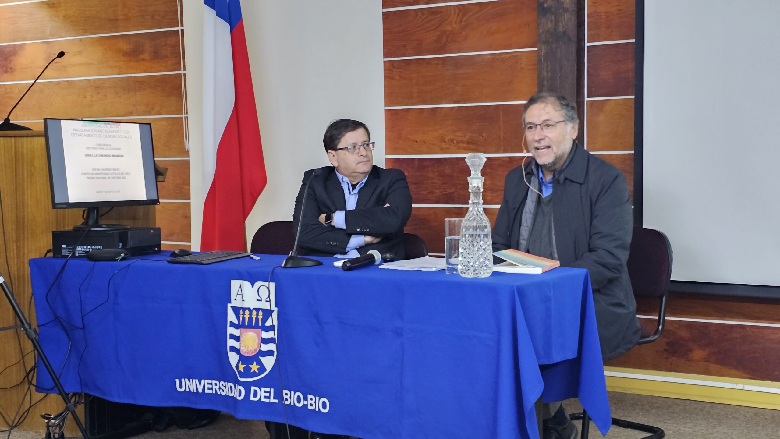 Dr. Rafael Sagredo presenta “Historias para la Ciudadanía” en el inicio del año académico del Dpto. de Ciencias Sociales