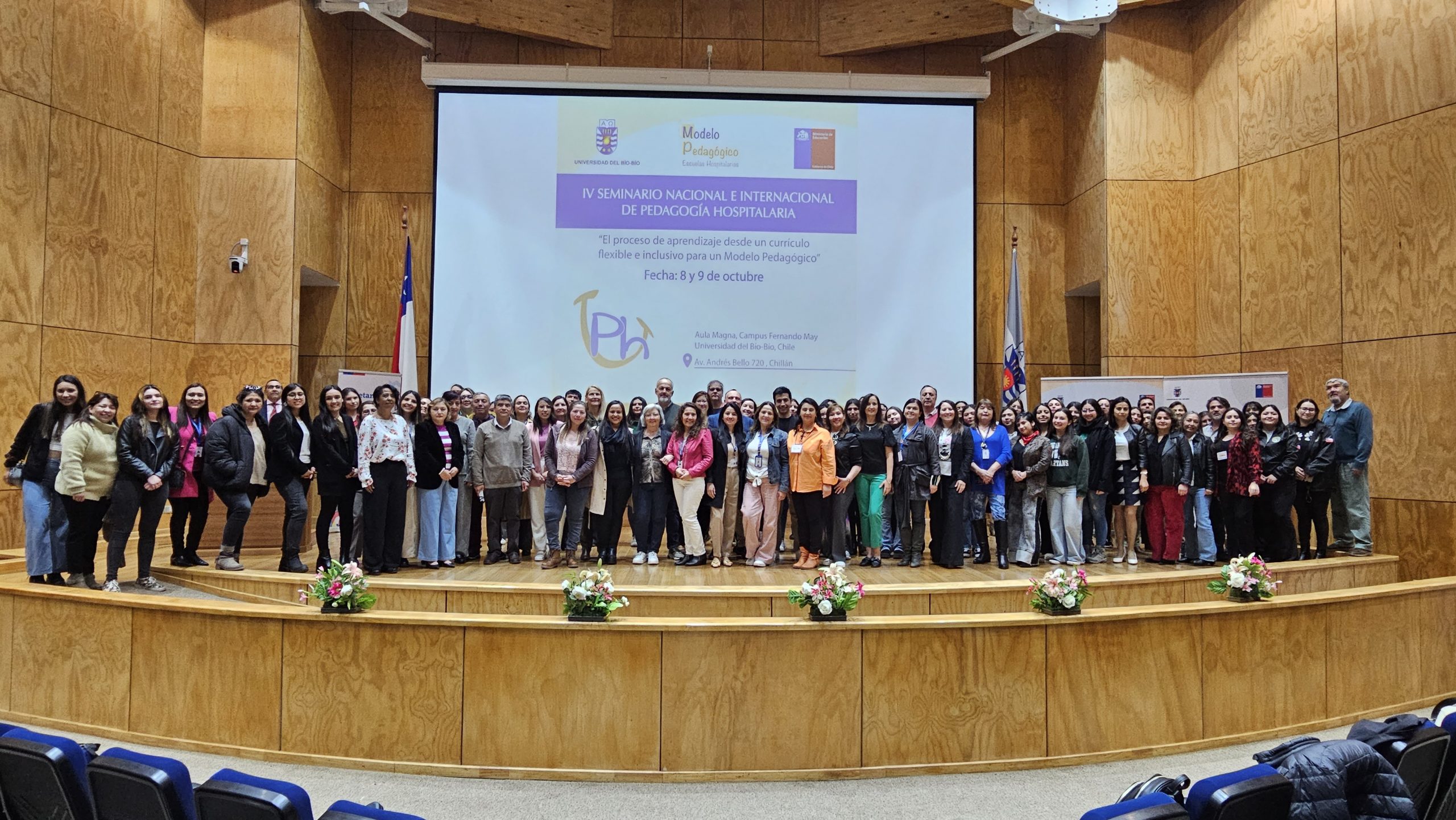 Expertos/as se reúnen en la UBB en la IV versión del Seminario de Pedagogía Hospitalaria