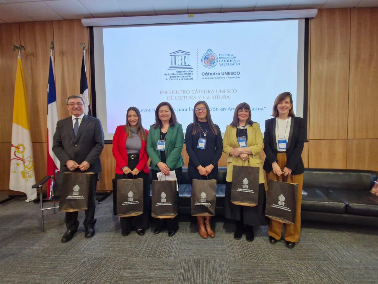 Dr. Federico Pastene participa en Encuentro Nacional de Cátedra UNESCO Lectura y Escritura