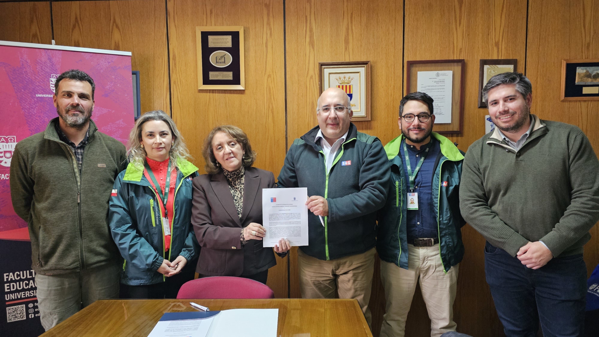 Escuela de Psicología UBB y SAG Ñuble formalizan alianza con sello académico, psicosocial y territorial