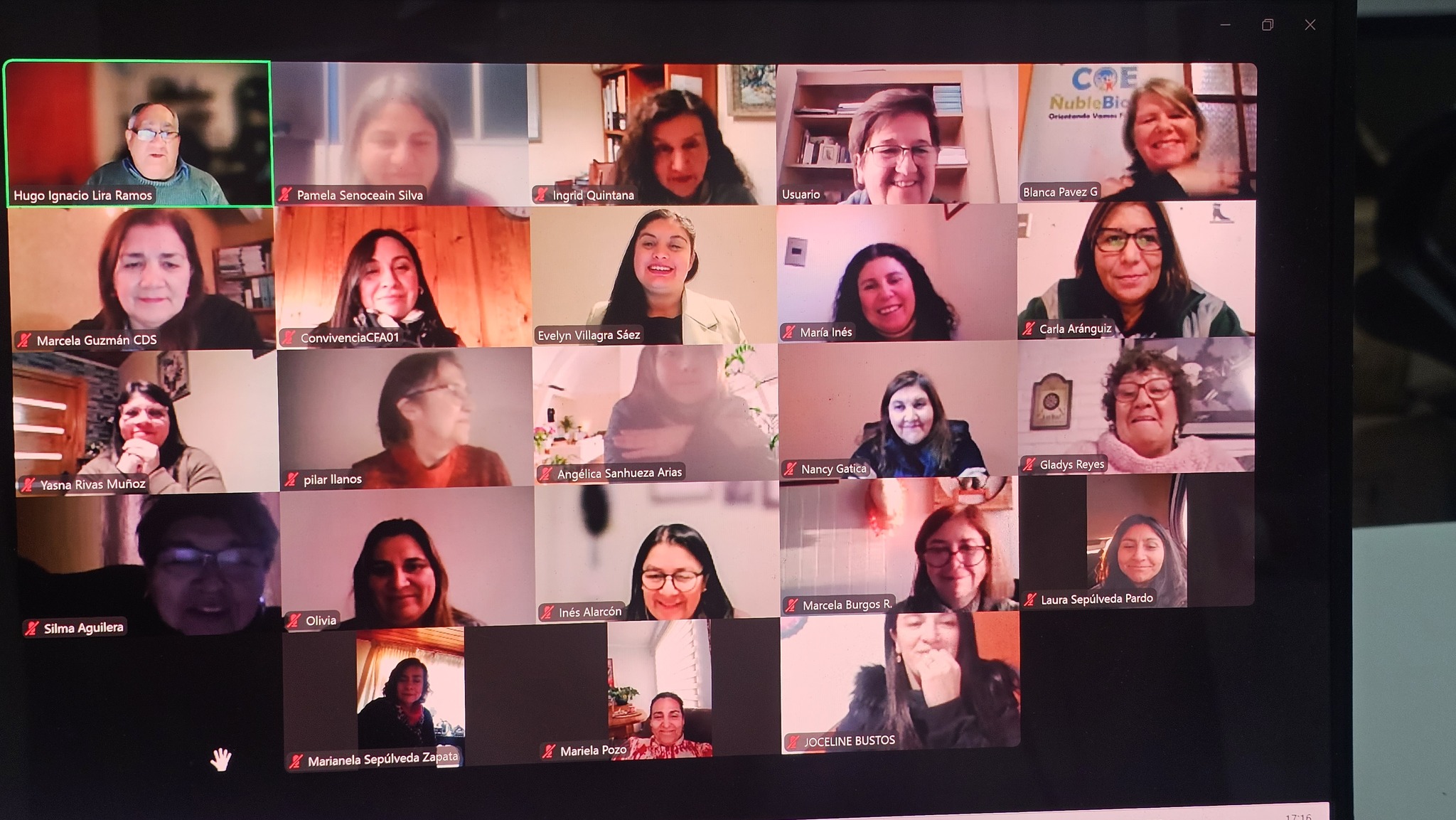 Encuentro virtual de la Red de Orientación Educacional UBB proyecta desafíos y oportunidades para 2025