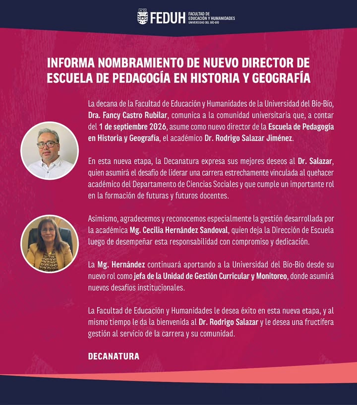 Facultad de Educación y Humanidades Universidad del Bío-Bío