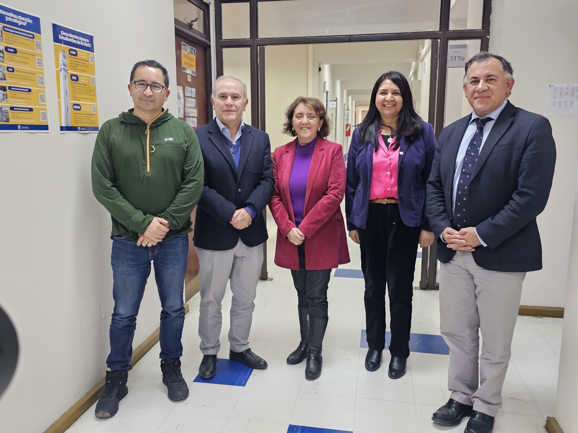 Decana Dra. Fancy Castro y decanaturas de Educación del Biobío dialogan con diputados sobre proyecto de ley de acceso a las pedagogías