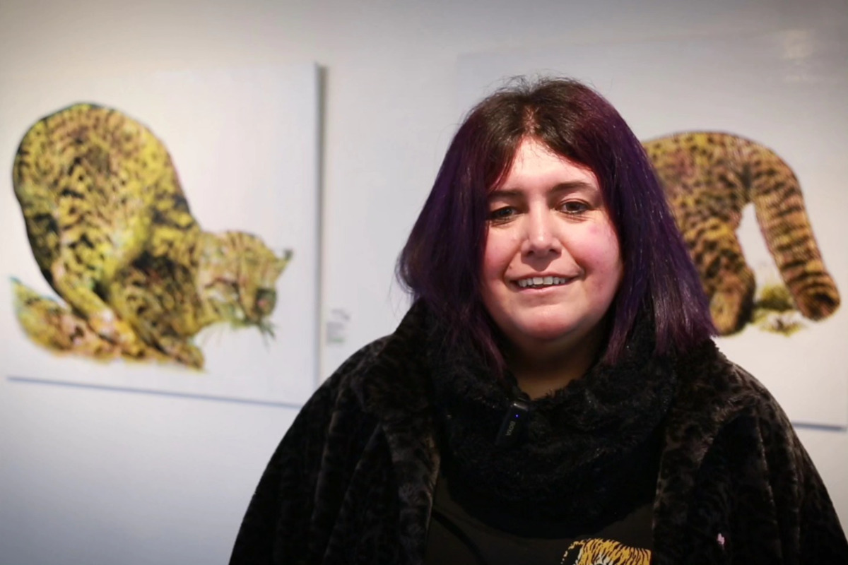 Galería FEDUH exhibe obras en stencil de Gabriela Ferrada