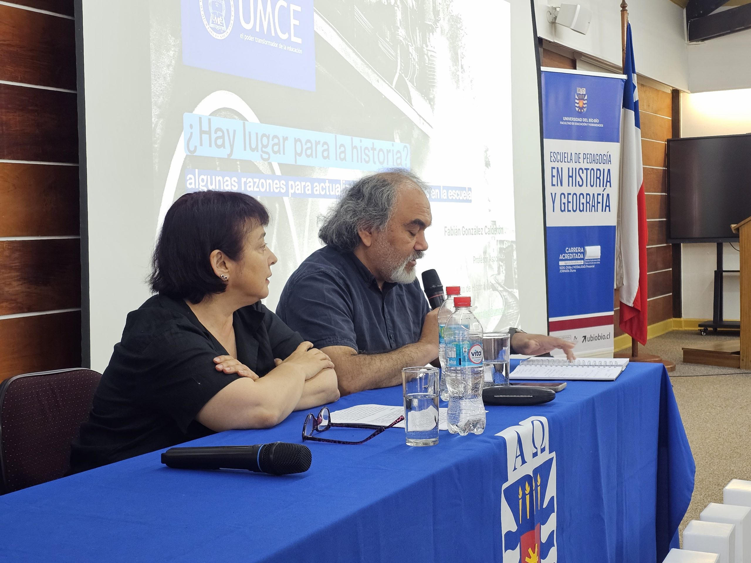 UBB realizó conversatorio sobre investigación y práctica educativa en la enseñanza de la Historia y las Ciencias Sociales