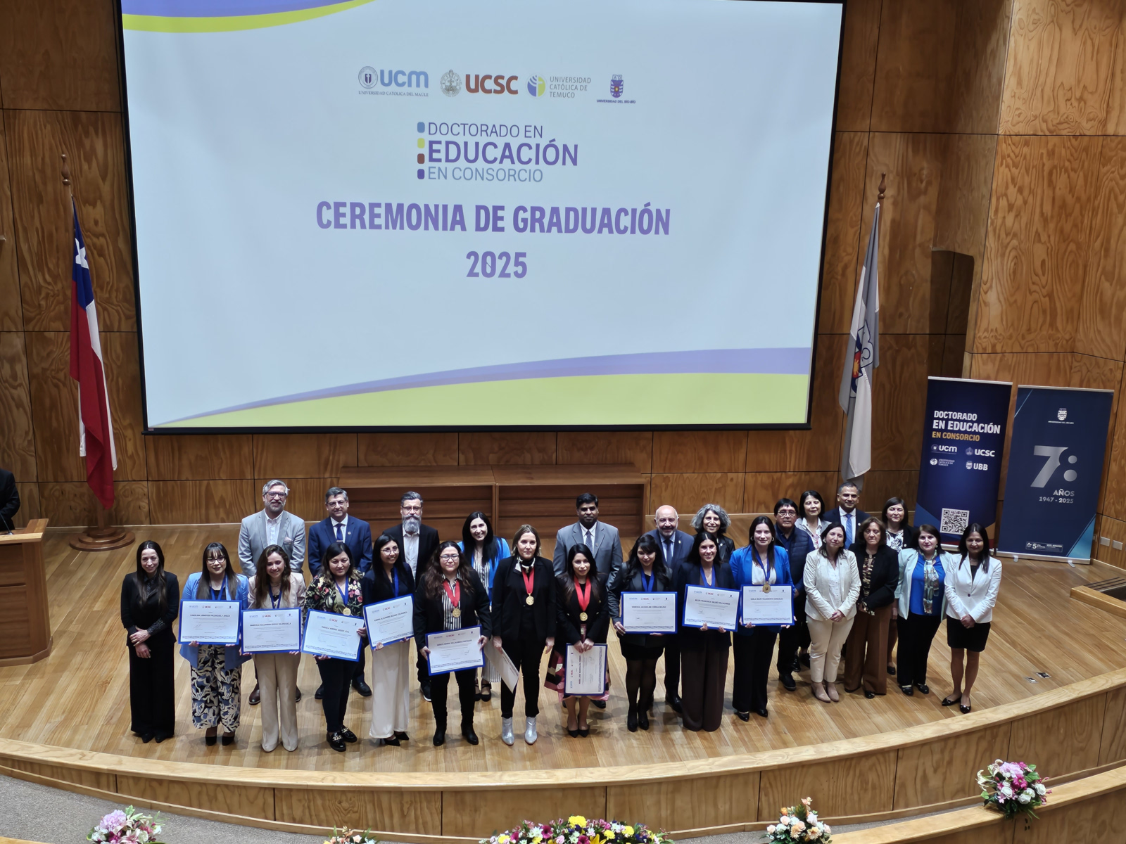 Programa de Doctorado en Educación en Consorcio gradúa a nuevas Doctoras y Doctores