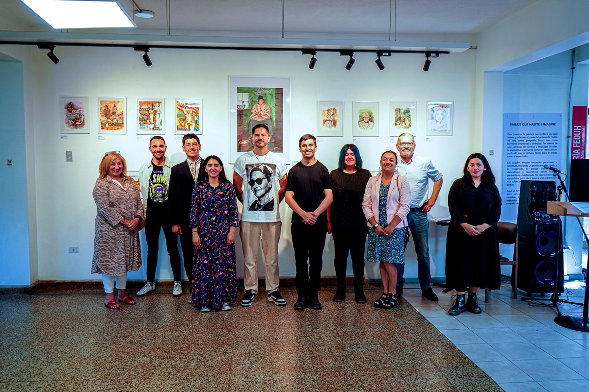 Galería FEDUH inauguró muestra del artista Luis Norambuena