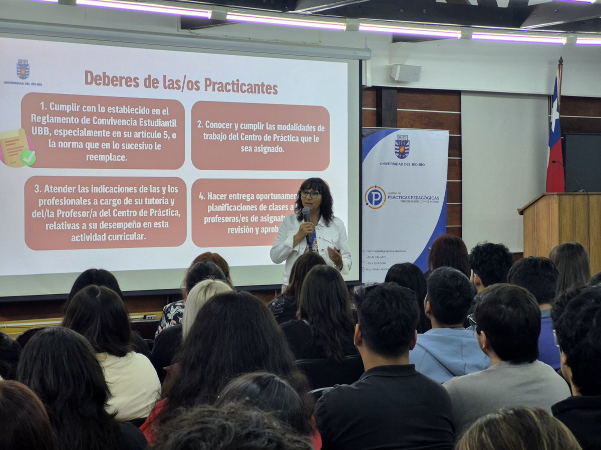 Estudiantes de la UBB participan en taller que marca el inicio de sus prácticas pedagógicas