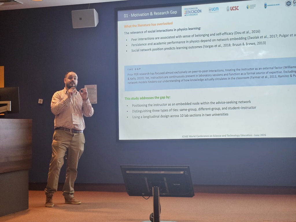 Estudiante del Doctorado en Educación en Consorcio UBB presentó investigación en congreso mundial realizado en Irlanda
