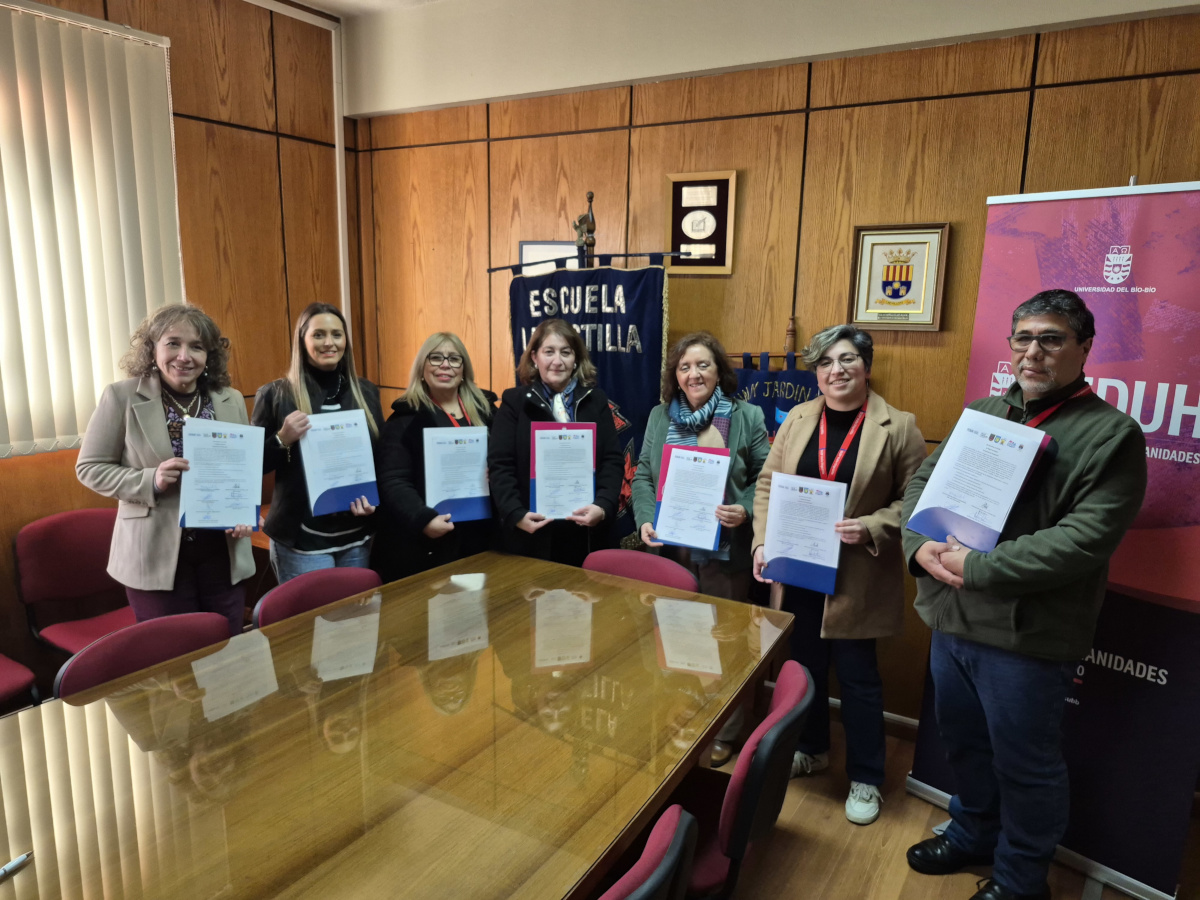 UBB y establecimientos del sector La Castilla generan alianza para impulsar un eje educativo territorial