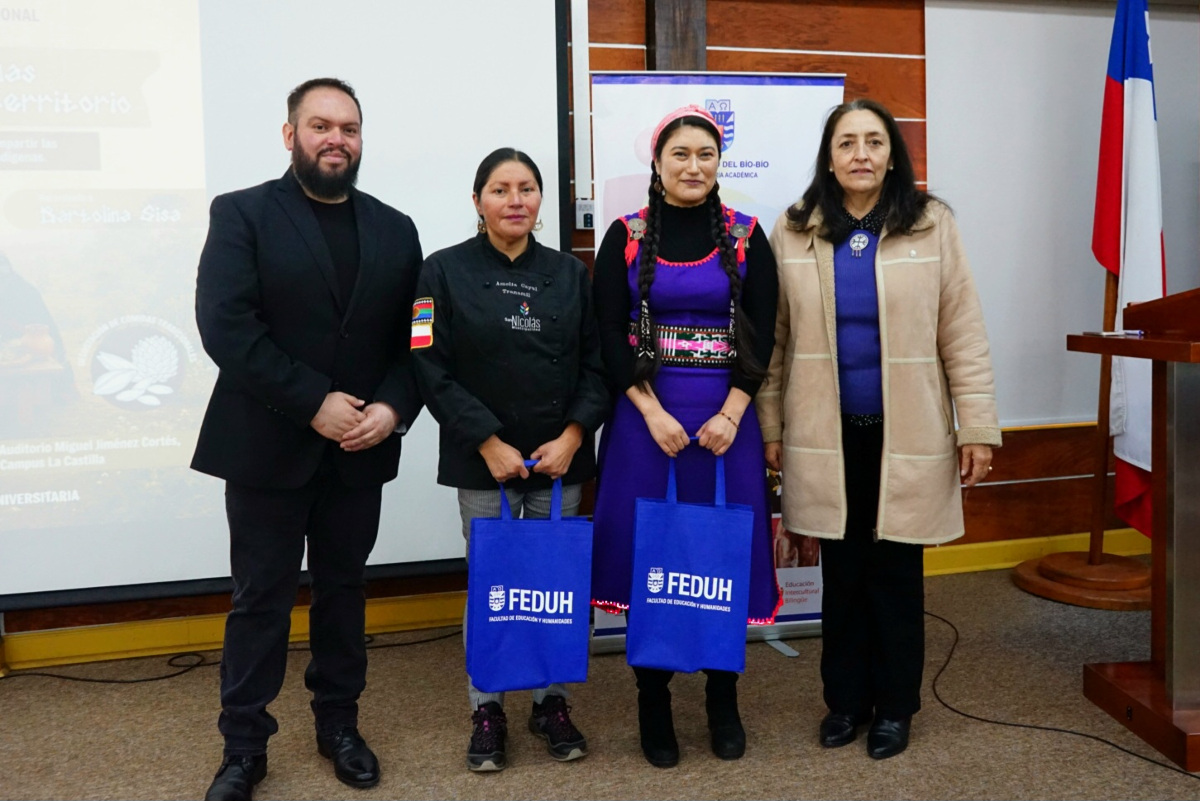 FEDUH y VRA UBB conmemoraron el Día Internacional de la Mujer Indígena
